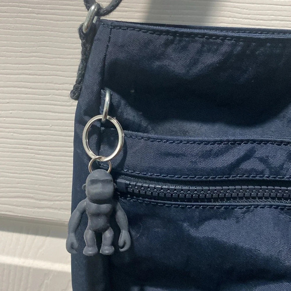 Kipling  Women's Angie Blue Crossbody with gorilla - Picture 3 of 7